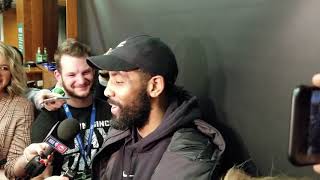 Kyrie Irving: I'm glad the trade deadline has passed