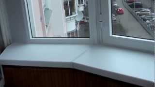 Виды остекления. Алюминиевое остекление балкона.