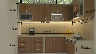 Standard Kitchen measurements..