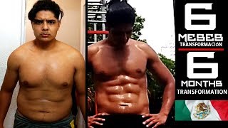 Mi transformación en 6 meses (Calisthenics) / Amazing 6 months transformation (Calisthenics)
