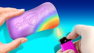 14 СТРАННЫХ, НО ПОТРЯСАЮЩИХ МЫЛЬНЫХ ХАКОВ