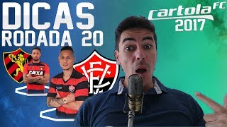 CARTOLA FC 2017 - RODADA 20 DICAS - 2º TURNO - HÁ ESPERANÇA