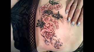 "Professional tattoo master Serega Pitbull"