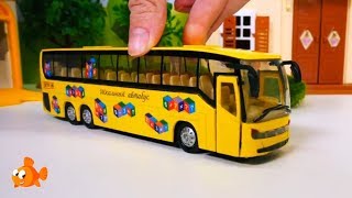 School Bus & Toy Trucks Friends - TAYO TRUCK FIXERS! - Toy Cars videos for kids