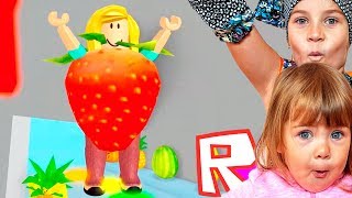 ПОБЕГ С КУХНИ в РОБЛОКС веселое ВИДЕО ДЛЯ ДЕТЕЙ игровой мультик детская игра Roblox