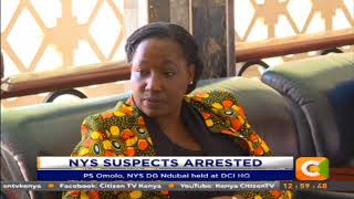 CITIZEN NEWS: PS Omollo, DG NYS held at DCI headquarters