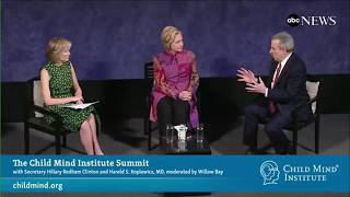 Hillary Clinton speaks in NY at event for childhood mental health