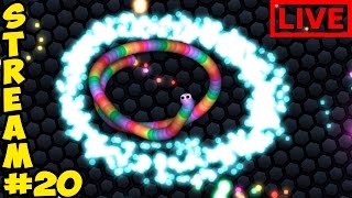 МОЯ ЛЮБИМАЯ ИГРА | slither.io | Стрим №20
