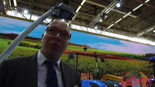 Un désherbeur électrique chez New Holland