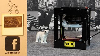 Neje Lazer Yazıcı İnceleme - Laser Engraver Review Neje DK - BL 1500 mW 6000mAh Battery