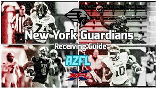 XFL Receiver Guide: New York Guardians Review