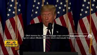 Pengembangan Vaksin, Trump Guyur Fujifilm USD 235 Juta