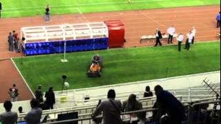 Hrvatska - Italija: Kukasti krst na travi Poljuda