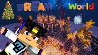 Minecraft. ПОСТРОЙКИ. #56. Новогодний спавн на Дриме