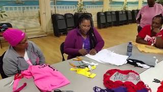 Nzinga T-shirt cutting exercise