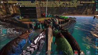 ARK PvP OFFICIAL SERVER 580 - THE "CG" UNDERWORLD MEAT RUN!