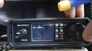 Mini SW2016 - tjuner test