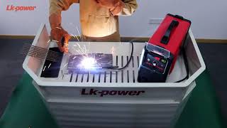 Тест аппарата LKPOWER ARC140I в режиме непрерывной сварки