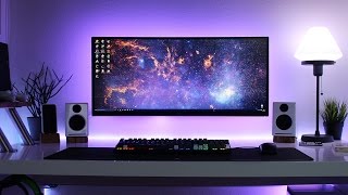 Clean & Minimal Desk Setup! Cable Management Goals |Setup Deluxe #3|