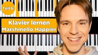 Marshmello ft. Bastille - Happier (Piano Tutorial) Teil 6