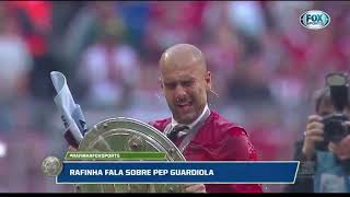 Guardiola mostrava vídeos de jogos do Corinthians, do Cruzeiro, do Atlético-MG, diz Rafinha