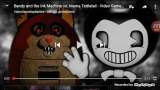 Rap kapismasi mama tattletail ile bendy the ink machine
