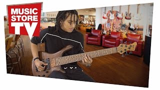 Brasilian superstar Michael Pipoquinha plays the FAME 6-string bass