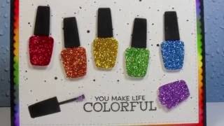 Glitzy Glitter Polishes