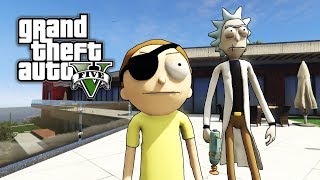 GTA 5 MOD - Evil Morty & Evil Rick! (Rick and Morty)