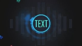 Neon Techno Intro #28 Sony Vegas Pro Template