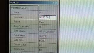 CREATING VARIABLES IN A GE PROFICY PLC PROJECT