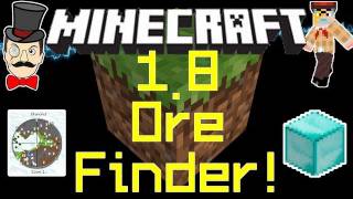 Minecraft Mods - DIAMOND RADAR Mod! Ore Detector Compass for Iron & More!