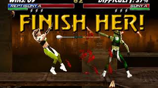 Mortal Kombat Project 4.1 Season 2.9 Klinsk Edit - Reptisonya Playthrough