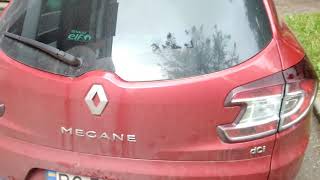 Megane 3 задній стоп, заміна лампа у фарі Grandtour