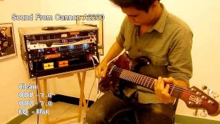 ADA MP1 midi preamp rack test sound by Blackbirdguitar