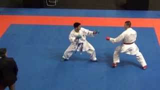 Stanislav Horuna vs Eltemur Erman - Karate1 Premier League - Dutch Open 2014
