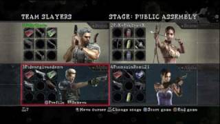 Resident Evil 5 HD Versus Team Slayers Public Assembly Online