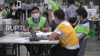 Hong Kong: Voters take part in first committee elex under new "patriot" rule
