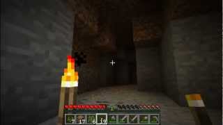 Minecraft С Fox : часть 1 Необычная пешера