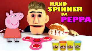 INCRÍVEL HAND SPINNER DA PEPPA PIG DE MASSINHA PLAY DOH REZENDINHO