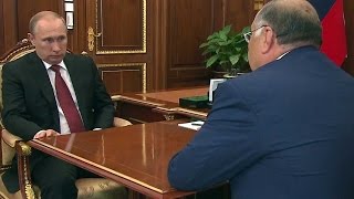 ( 30.06.2015) Алишер Усманов рассказал Владимиру Путину о социальных проектах ...
