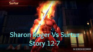 Sharon Roger Vs Surtur Story 12-7 Marvel Future Fight Indonesia