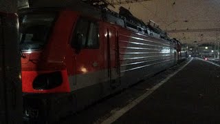 "Новенький!" Перегонка ЭП20-067 в составе поезда № 306 Москва - Сухум.