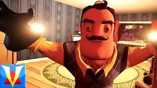 HIDDEN TOY GUN! - Hello Neighbor Alpha 2 Gameplay - Part 2