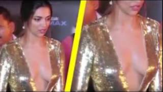 Deepika Padukone HOT Cleavage show with Vin Diesel