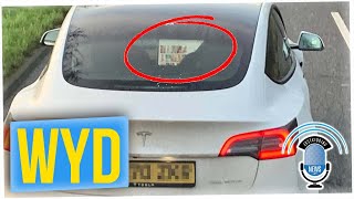 Tesla Driver Entertains Himself While Stuck in Traffic Jam (ft. Brandun Lee)