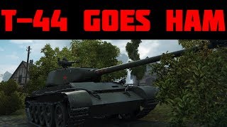 T-44 goes ham+ my thoughts on USSR buffs on the supertest.