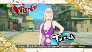 Tsunade in a revealing bathing suit! Naruto Shippuden: Ultimate Ninja Storm 3!