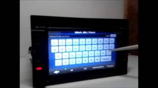 Configuration autoradio GPS Winca S100