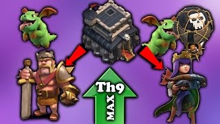 MAXING HEROES AT TH9! ROAD TO LEVEL30 HEROES! EPISODE 1